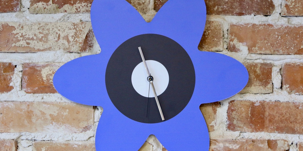 Special shaped wall clock with print