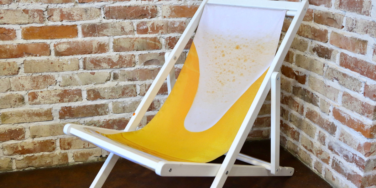 Printed beach chair